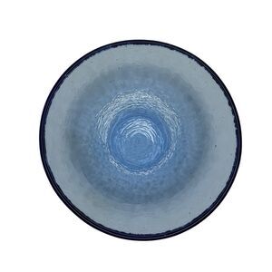 Fire and Light Recycled Glass 6" Cobalt Blue Bowl Cereal / Soup